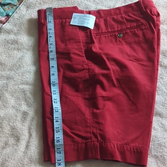 Polo Ralph Lauren men's #32 red shorts. - Picture 4 of 8